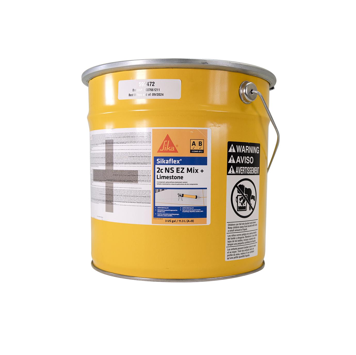 invisibleink & MUD MIXA Standard×3 SikaFlex 2C NS EZ Mix+ 3 Gallon Unit - Limestone | Sunshine Supply